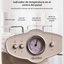 Gemilai Cafetera Portátil Semiautomática Crm-3017 1100 W - Beis - Ver 5