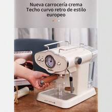 Gemilai Cafetera Portátil Semiautomática Crm-3017 1100 W - Beis - Ver 4