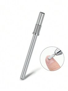 Mini Nail Sanding Bands Mandrel Including Sanding Bands And Mandrel, Manicure Tool - Silver - View 4