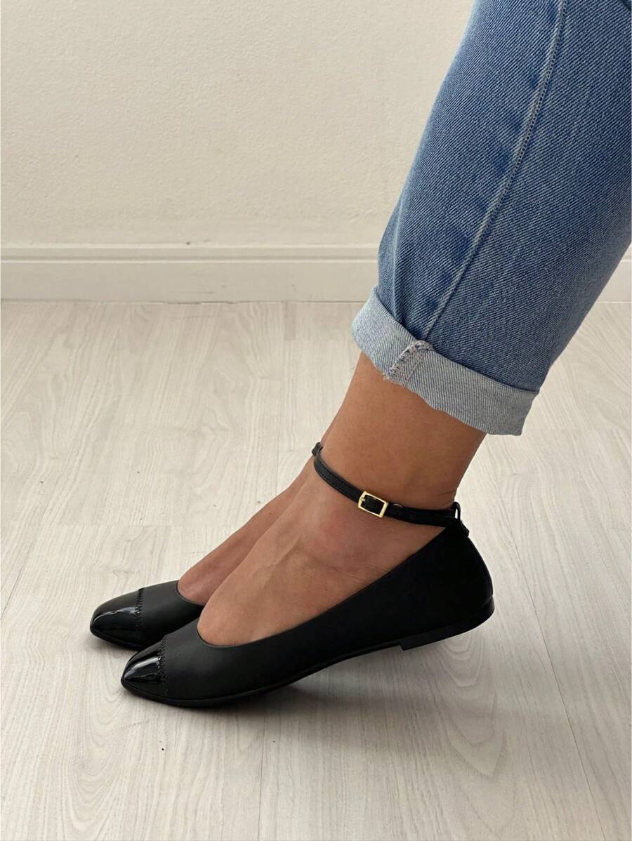 Women Flats - 黑色 - 查看 1