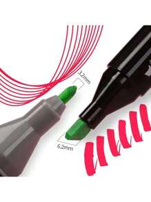 80/60/48/36 Colores Papelería Marcadores Doble Punta Plumones Punta De Pincel  pastel  organizador  Varios Colors brush Rotuladore de Punta Doble de Agua para Dibujar Colorear Acuarelas Cómic Caligrafía, Rotuladores Punta Pincel para Niños Adultos Set de plumones de arquitectura alta premium artísticos de  calidad acrilicos estuche para marcadores  permanentes  set kit de marcadores - Multicolor - Ver 9