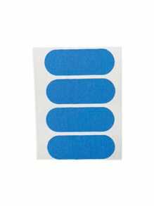 80pcs Sports Anti-Slip Finger Protective Tape, Bowling Finger Support Band, Muscle Strain Relief Patch - Blue - View 1