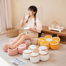 1 Miếng Màu hồng Màu sắc Sang trọng Hình hoa Cái đệm Và Gối Đối với Nhà  Phòng khách , Sofa Và Sàn nhà Đồ trang trí - Nhiều màu - Xem 4