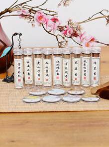 Auspicious Cloud Incense, Old Sandalwood, Hainan Agarwood, Ambergris Incense, Incense Art, Incense For Tea Ceremony, Tea Ceremony Incense Plate, Goose Pear Tent Incense Old Sandalwood, Ambergris, Genuine Agarwood From Phu Quoc, Random Acrylic Tube With Cap/Screw Cap Delivery