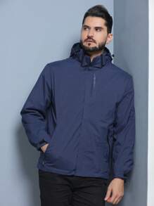 Men Jackets & Coats - 藏蓝色 - 查看 3