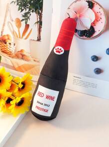 Wine Bottle Shape Cat Dolls Interactive Squeaky Dog Dolls For Medium Dogs Doll Best Bored Indoor Cats Funny Stuffed Cute Pet Supplies(For Pets Only) - Multicolor - View 18