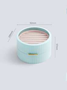 1 Miếng Macaron Có thể mang đi Hộp đồ trang sức Đối với Vòng tay , Dây chuyền , Nhẫn , Hoa tai Lưu trữ & Bao bì quà tặng - Hộp đựng trang sức Macaron - Xem 9