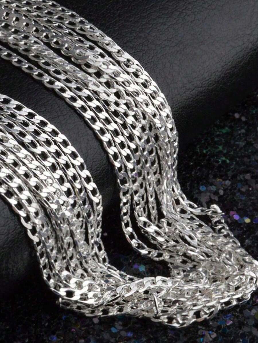 Men's Jewelry Sets - Plateado - Ver 1