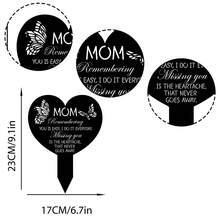 1pc French Bulldog Memorial Stake Sign Pet Grave Markers Sign Metal Sign With Stake Pet Loss Gift,Sympathy Sign Remembrance Stake - Black - View 2