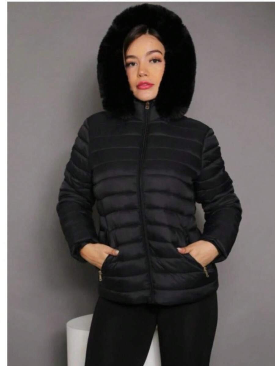 Women Jackets - 黑色 - 查看 1