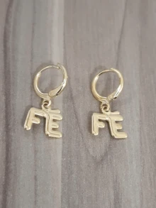 Stud Earrings - 金色 - 查看 2