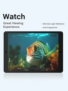 3 件纸感屏幕保护膜适用于 iPad 2024 / Redmi Pad Se / Mi Pad / HONOR Pad，绘图纸状膜适用于三星 Galaxy Tab，高灵敏度软膜适用于华为 MatePad Air，防眩光礼物，适合生日、家人、朋友，Pad 屏幕保护膜，Pad 配件防水防震防摔防刮防指纹全覆盖 - 3 pieces - 查看 7