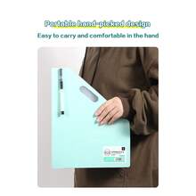 13 Gmorandi Pink Beveled Accordion Bag - Pink - View 3