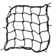 1pc Phụ kiện phụ tùng xe máy sửa đổi Túi lưới bình xăng xe tay ga, Túi lưới mũ bảo hiểm, Vỏ hành lý xe đạp, Lưới hành lý đàn hồi - màu đen - Xem 4