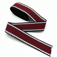 2.7公尺長1英寸寬的格洛斯蓮絲緞帶,適用於製作蝴蝶結,花卉裝飾,禮物包裝 - 2.7米長 - 查看 19