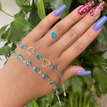 Women's Jewelry Sets - Bạc - Xem 2