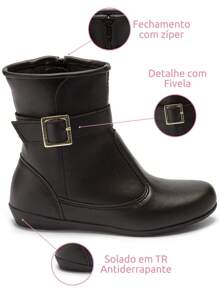Tininha Kids Boots - Black - View 5