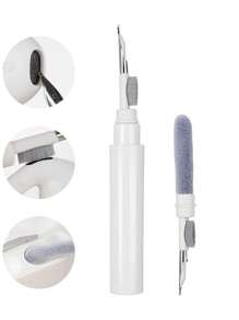 Cleaner Kit Compatible With AirPods Pro 1 2 3 4 Multi-Function Cleaning Pen With Soft Brush Flocking Sponge For Earphones Case Cleaning Tools,Cleaning Pen Compatible With AirPods Pro 1 2 3 4 Multi-Function Cleaner Kit Soft Brush - Multicolor - View 10