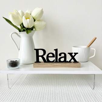 Wooden Inspirational Home Decor, Farmhouse Table Decoration For Living Room, Office, Centerpiece Best Gifts Birthday Graduation