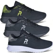 Men Sneakers - Black/White, Black/Black and Black/Green - View 1