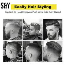 S&Y  Peluquería con cortadora de pelo eléctrica - Multicolor - Ver 5