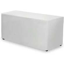 Gee Di Moda Gee Di Moda Fitted Tablecloth - 72 X 30 Inch - Heavy Duty Washable Polyester - For 6 Ft Rectangle Table