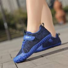 Zapatos deportivos para niños Liso - Azul - Ver 5