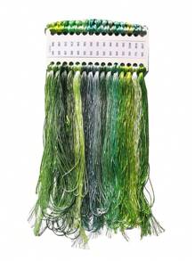 Light Green Embroidery Thread - Lime Green - View 1