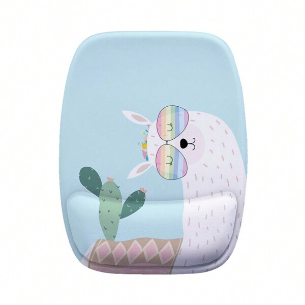 Mouse Pad Ergonomico Fofa Cacto Llama
