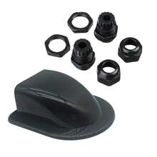 Top Solar Panel Cable Holder Junction Box Roof Wire Entry Gland Box Connector Waterproof For RV Yacht Boat Motorhome Campervan - Black - View 5