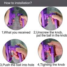 Neck Phone Holder - Universal Hanging On Neck Slouchy Phone Holder DIY Free Rotating Stand On Table Smart Multiple Functions Mobile Phone Mount Stand - Black - View 8