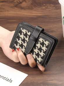 MIYIN Suport card de poștă cu model de picior de gală de epocă, pentru zi cu zi, PU, cu mai multe carduri, geantă transparentă, geantă pentru carduri Geanta de depozitare pentru carduri.