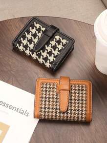 MIYIN Suport card de poștă cu model de picior de gală de epocă, pentru zi cu zi, PU, cu mai multe carduri, geantă transparentă, geantă pentru carduri Geanta de depozitare pentru carduri.