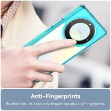 華麗多彩的奢華時尚手機殼,適用於華為 Honor X9a X9b X9 X8a 5g X8 X7a X7b X6s X6a X6 4g,tpu+pc材質,按鈕靈敏舒適,中等厚度,抗跌,防指紋 - 透明藍 - 查看 6