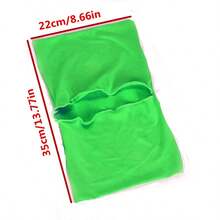 Elastic Book Cover Solid Color Stretch Fabric Book Covers Simple Natural Solid Colo - Green - View 2