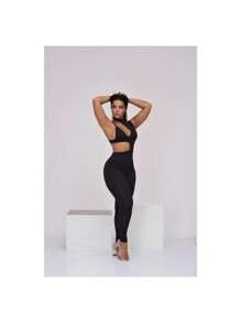 Women Jumpsuits - 黑色 - 查看 1