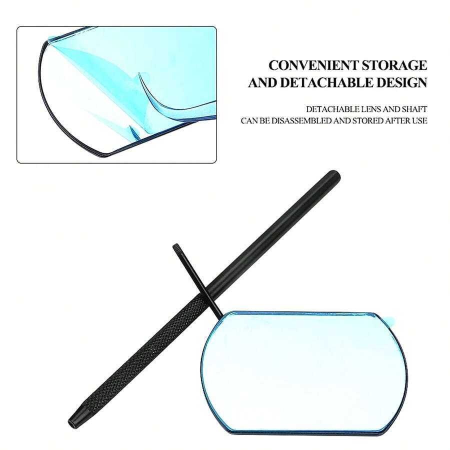 Lash Mirror For Eyelash Extensions, Detachable Eyelash Mirror Stainless