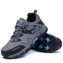 Men's Outdoor Shock-Absorbing Hiking Shoes For Traveling, Desert Trekking, Waterproof & Slip-Resistant