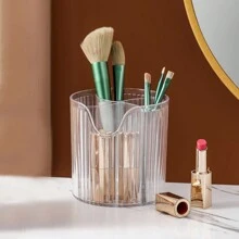 1 Miếng Đa chức năng Trong suốt Ngăn đựng bút Với Dung lượng lớn Và Nhiều Ngăn Đối với Bàn chải trang điểm , Son môi Và Móng tay Công cụ Lưu trữ - Nhiều màu - Xem 9