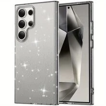 適用於三星Galaxy S23 S23 Plus S23 Ultra / S24 S24 Plus S24 Ultra閃亮美麗手機殼，精美復古防汙、防刮擦和防摔手機保護殼 - 金色 - 查看 9