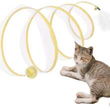 Brinquedo Para Gatos Pets Túnel Labirinto Mola maluca interativo