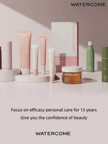 WATERCOME 80克女士脱毛膏，温和脱毛，带香味，适用于腋下、比基尼线、手臂和腿部，无痛顺滑脱毛，敏感配方，适合所有肤质。