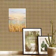 1 rollo de papel tapiz autoadhesivo de bambú simple para decoración de paredes en dormitorio, sala de estar y tienda, removible, impermeable, a prueba de polvo, aislante acústico, pegatinas planas con lujo ligero, paneles de pared de renovación, papel tapiz, artículos de decoración de primavera para refrescar su hogar, pegatinas de decoración de ramas, regalos de cumpleaños y graduación