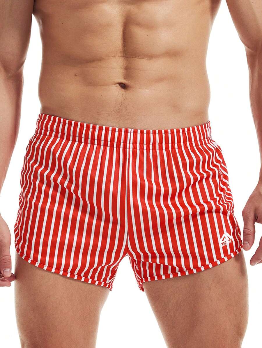 AIMPACT Gym Shorts Boyfriend Style Men Quick Dry Running Short 3 Inch Shorts Summer Shorts - Red - View 1