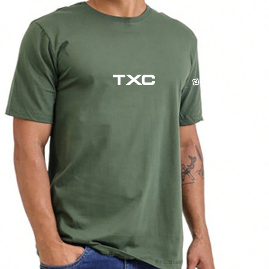 Men T-Shirts - 軍綠色 - 查看 1