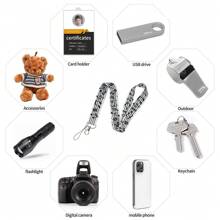 1 件音乐节音符图案长颈带，适合作为医生、护士、学生、教师的徽章夹，礼物或日常使用汽车配件包饰学校可爱哥特 Y2k 包配件挂绳带身份证夹汽车配件包饰