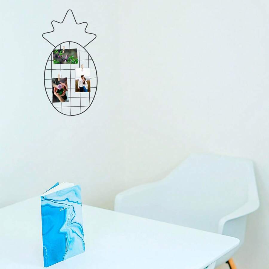 PORTAFOTOS REJILLA MARIPOSA, REJILLA DE HIERRRO PARA COLGAR FOTOS, MALLA PARA EXPOCIÓN DE MANUALIDADES, ORGANIZADOR DE  PARED PARA POSTALES, DECORACION MODERNA MURAL DE  fOTOGRAFIA