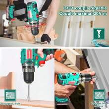 Electric Drills - màu xanh lá - Xem 8