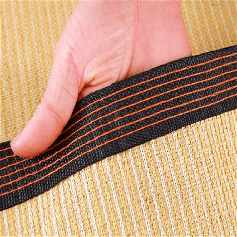 1pc Sun Block Shade Cloth With Edge Binding & Perforation For Outdoor ...