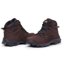Women Work & Safety Shoes - Cà phê nâu - Xem 4